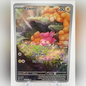 Pokemon Pawmi - Illuatration Rare